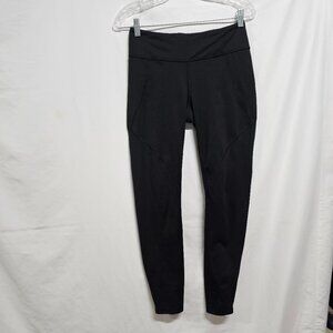 Patagonia Size M Women Black Mid Rise Compression Training Workout Leggings